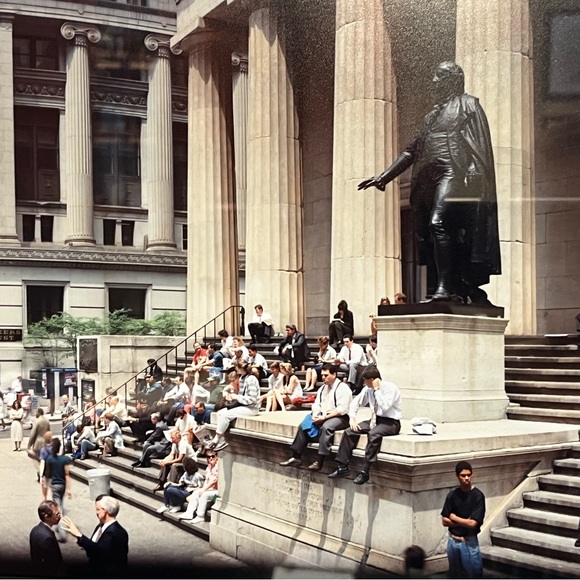 7 for all mankind. White jeans with blue and silver fringe piping. NWT. Size 25 - Picture 6 of 7